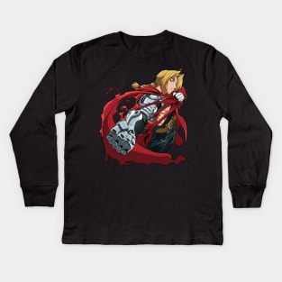 Fullmetal alchemist Edward Elric Kids Long Sleeve T-Shirt